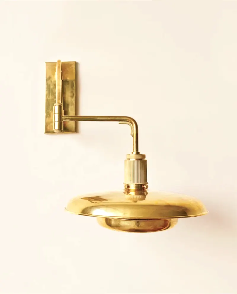 Oscar Articulated Sconce Metal Shade