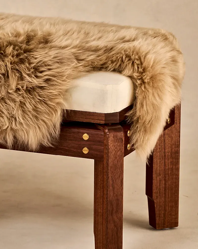 RW Guild Wool Shearling Throw